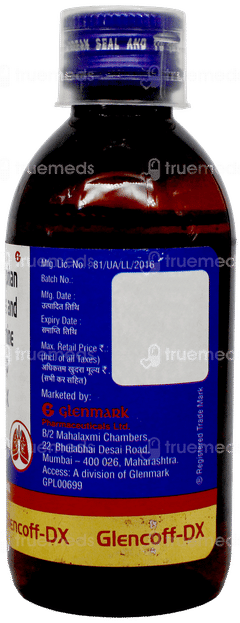 Glencoff Dx Syrup 100Ml